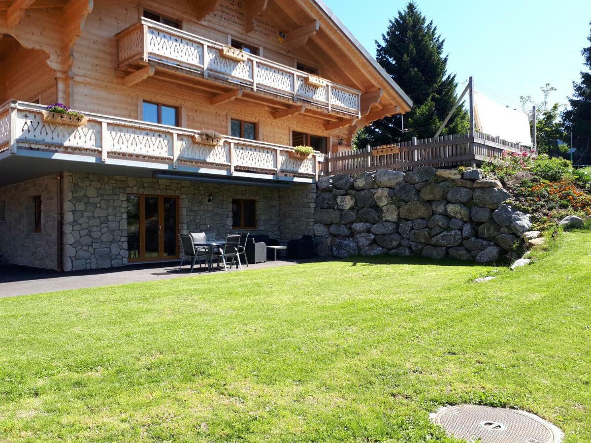 Joli Studio Meuble De 38M2 Dans Chalet Construit En 2016 Leysin Exterior photo