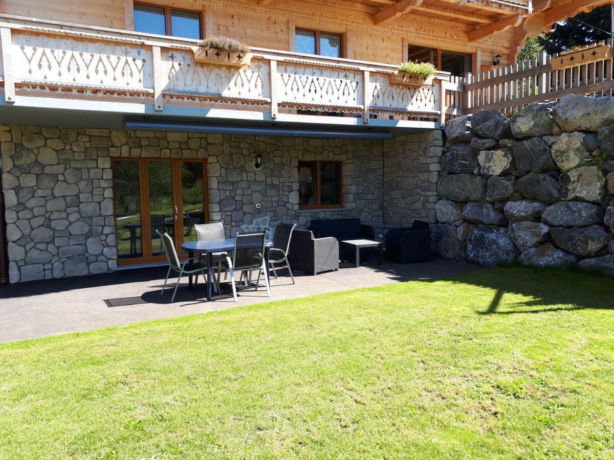 Joli Studio Meuble De 38M2 Dans Chalet Construit En 2016 Leysin Exterior photo